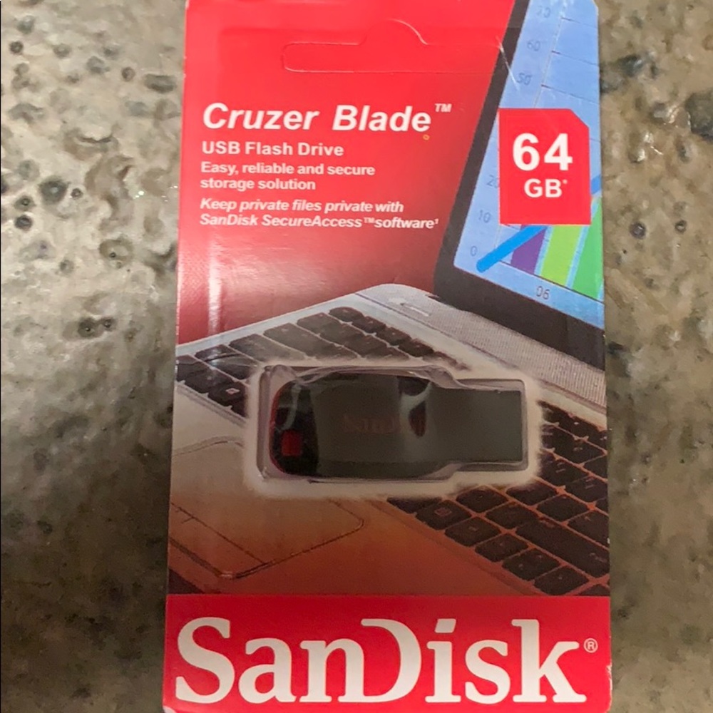 SAnDIsk cruzer blade 64GB